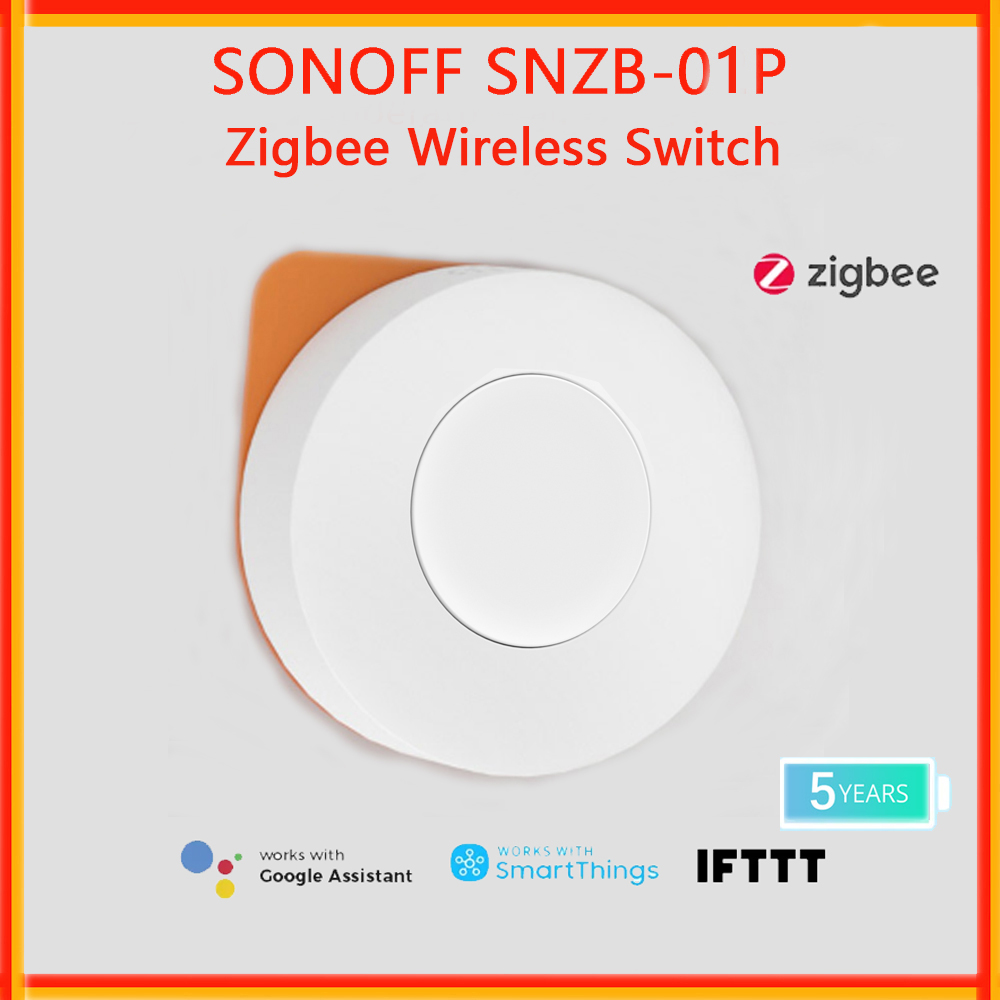 Sonoff Basic - SONOFF SNZB-01P Bezprzewodowy Przełącznik Zigbee z