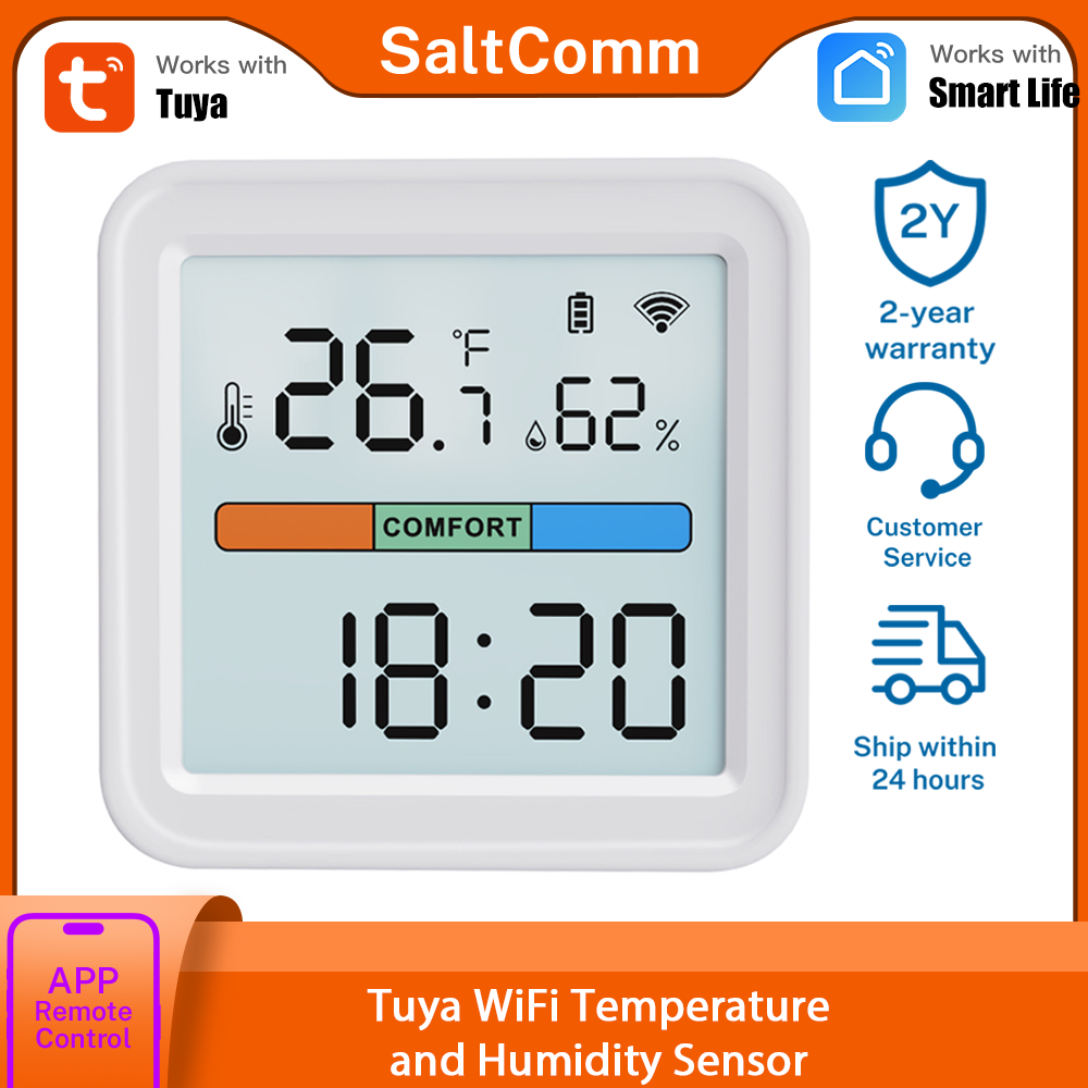 Tuya Smart - Czujnik temperatury i wilgotności Tuya New