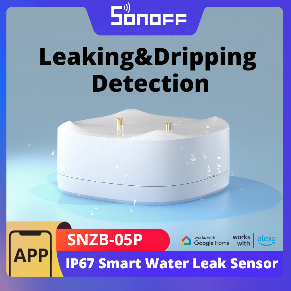 Sonoff Mini R4 - SONOFF SNZB-05P Zigbee Inteligentny czujnik wycieku
