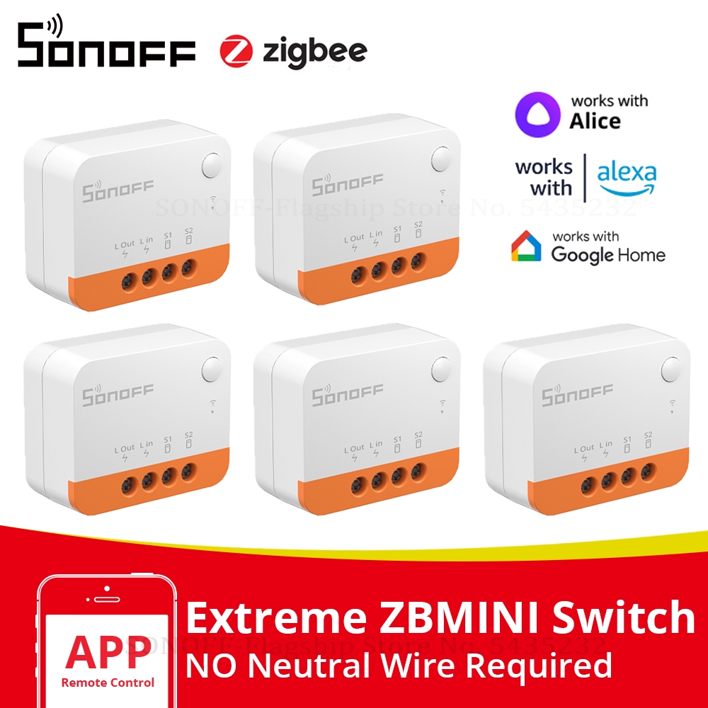Sonoff Mini R4 - Moduł inteligentnego przełącznika Zigbee Itead SONOFF