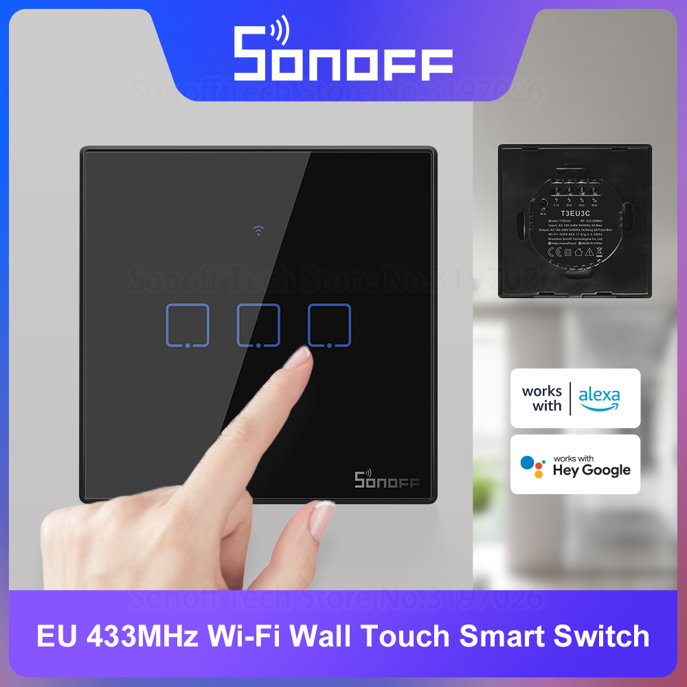 SONOFF T3EU czarny WiFi inteli – Sonoff Basic recenzja i cena