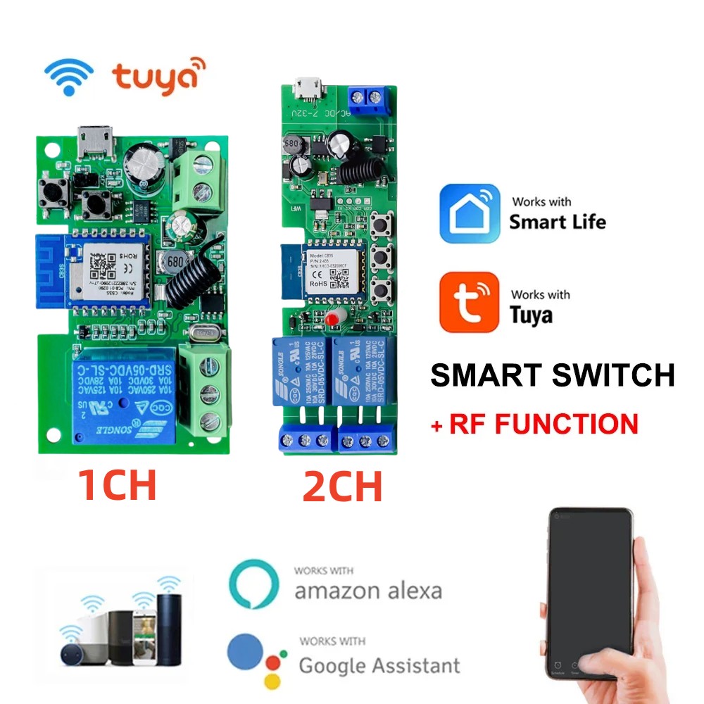Alexa Smart Switch Tuya Smart  – Tuya 4 Channel recenzja i cena