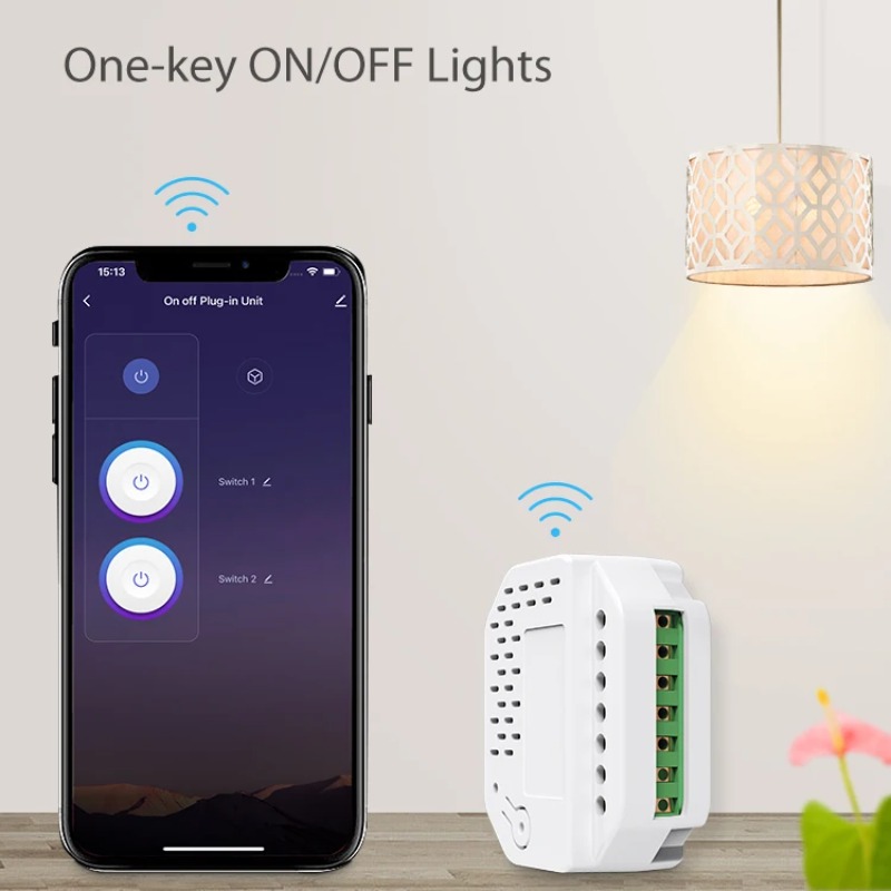 Moduł przełącznika światła Mat – Smart Relay Tuya recenzja i cena