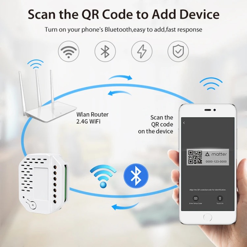 Moduł przełącznika światła Mat – Smart Relay Tuya recenzja i cena