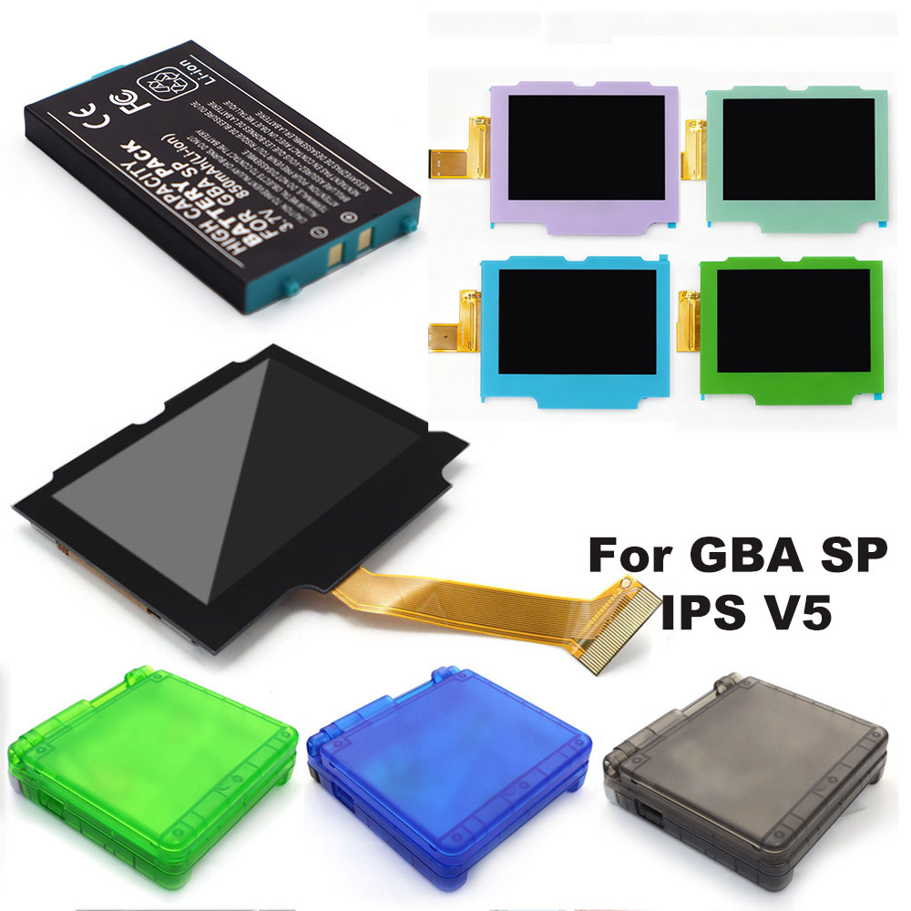 Zestaw do GBA SP IPS LCD V5 –  – Shelly Plug recenzja i cena