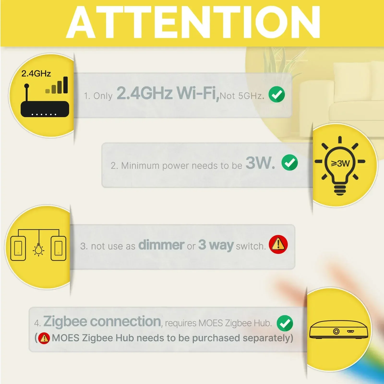 MOES Tuya ZigBee Smart Light S – Sonoff Basic recenzja i cena