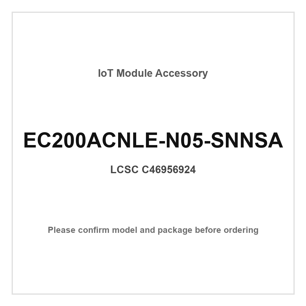 1 szt. EC200ACNLE-N05-SNNSA I2 – Smart Home Module Iot recenzja i cena